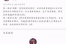 舒尚香铭文出装顺序攻略（打造最强舒尚香，铭文、出装无一遗漏）